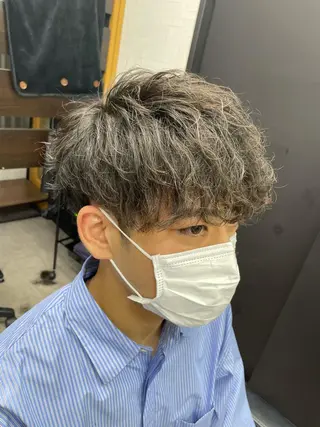 パーマ メンズ テラダ ココロのヘアスタイル