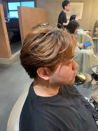 パーマ メンズ メンズカット【平尾 高宮】永井駿祐のヘアスタイル