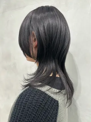 セミロング 🩷hair salon dot. tokyo color 🩷所属・hao 🎀🫧のヘアスタイル