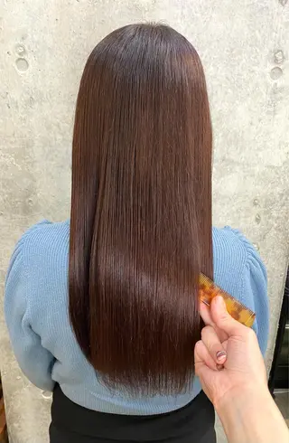 ロング ❣️髪質改善特化❣️ カモアオイのヘアスタイル