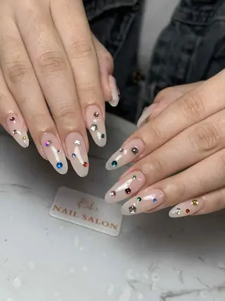 ネイル 💕鈴木ユリ パラジェル/オフ無料のネイルデザイン