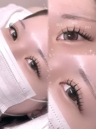 マツエク・マツパ 美容師＆アイリスト 秋山  沙有🎀🪽のマツエク・マツパデザイン