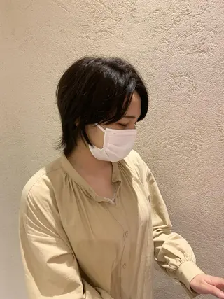 ミディアム Aya/四条烏丸/ インナーカラーのヘアスタイル