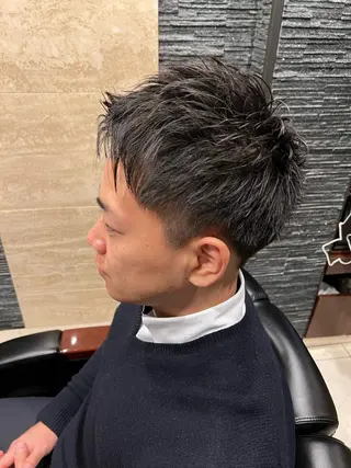 ショート メンズ 圓子 快のヘアスタイル