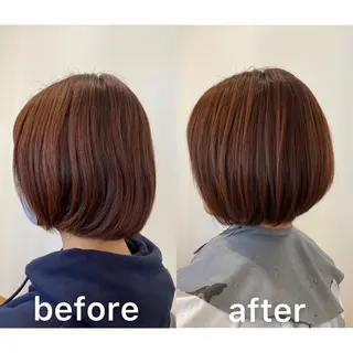 ショート KIZU 髪質改善 オカルト怪談のヘアスタイル