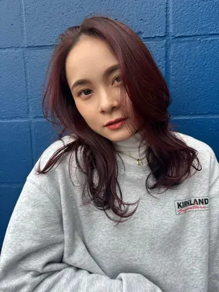 ロング DELA by afloat所属・はっとり ななせのヘアスタイル