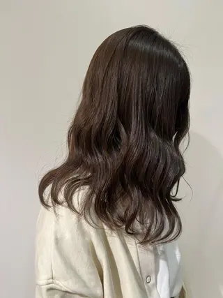 セミロング 西邑 環のヘアスタイル