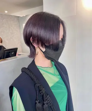 ミディアム パーマ ナチュラル×色気パ ーマ 渋谷/マナミのヘアスタイル