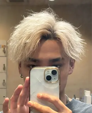 ショート カラー パーマ ✂️メンズ特化✂️ 神田のヘアスタイル