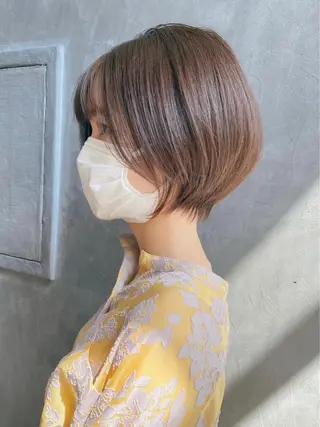 ショート Number六本松所属・山崎 友雅のヘアスタイル