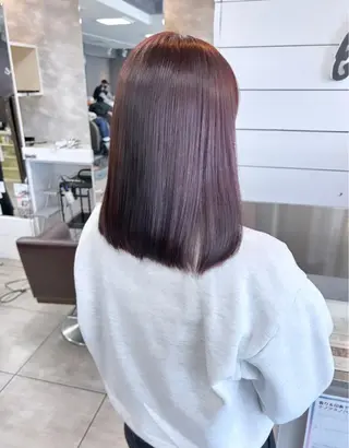 ミディアム 🫧艶髪カラー🫧 森本くるみのヘアスタイル