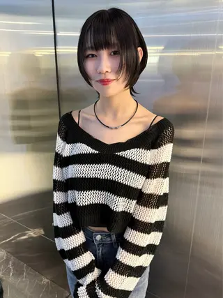 ショート 🐺立川のウルフ屋 さん🐺おかみ🐺のヘアスタイル