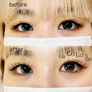 マツエク・マツパ ETOWA manaのマツエク・マツパデザイン