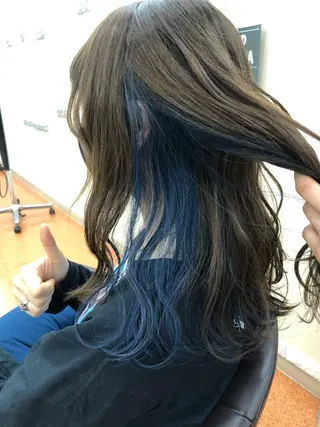 ロング カラー 【ニュアンスカラー・ 髪質改善】スズキカナのヘアスタイル