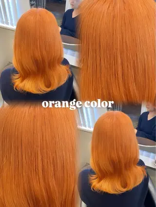 ミディアム ななみ/博多/ ブリーチ/髪質改善のヘアスタイル