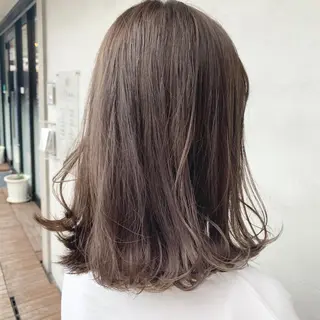 ミディアム カラー ︎︎🧸 yuri ︎︎🧸のヘアスタイル