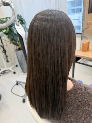 ロング カラー cue所属・石和茉由香/カラー /パーマ/縮毛矯正のヘアスタイル