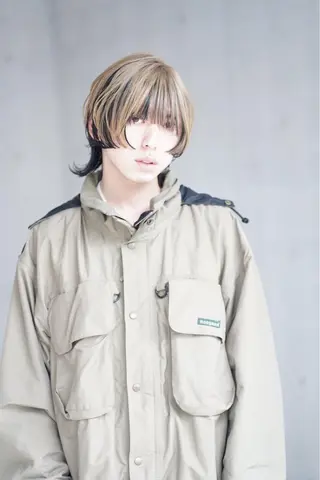 ショート カラー メンズ 🌈圧倒的デザイン力 内井省吾のヘアスタイル