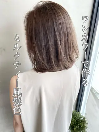 ショート カラー ヘアアレンジ ネイル マツエク・マツパ reverie【レヴリー】所属・夜23時まで予約🉑 reverieあきらのヘアスタイル