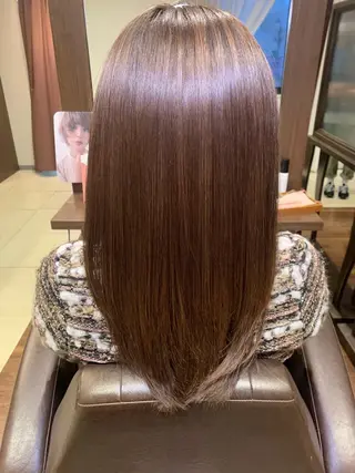 ロング 加藤 ひろこのヘアスタイル