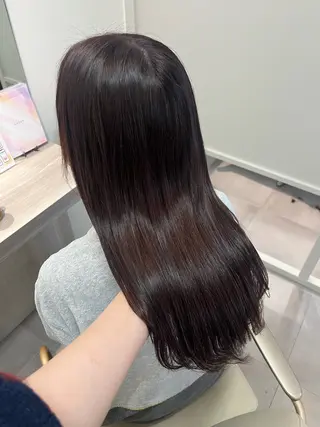 ロング カラー みう/仙台/暖色/ 艶髪/顔周りカット/のヘアスタイル