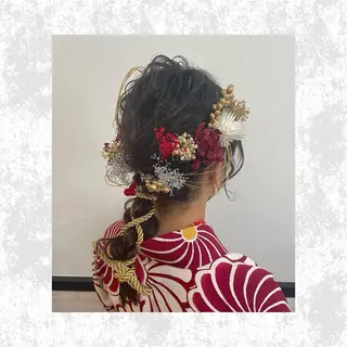 セミロング SALON DE KIKUCHI 本店所属・菊池 栄里奈のヘアスタイル