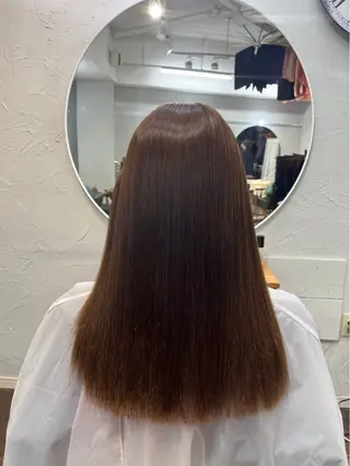 ミディアム cuore/ みく/艶カラーのヘアスタイル