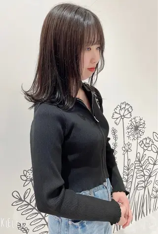 セミロング カラー AITOKYO 渋谷店所属・AI TOKYO横浜 /駿佑のヘアスタイル