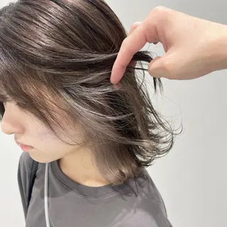 カラー 似合わせ💗骨格矯正 💗透明感カラー💗のヘアスタイル