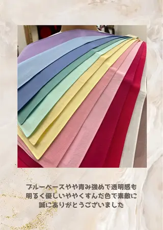 パーソナルカラー診断 自由が丘💐ブルームのその他イメージ