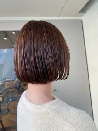 ショート カラー ヘアー.ネイル二刀流 misa🫧のヘアスタイル