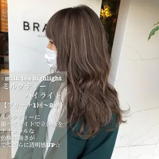 セミロング 具志 正太のヘアスタイル