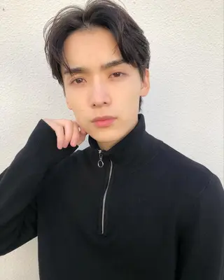 ショート メンズ🍃ナチュラル 韓国風ヘアRENのヘアスタイル