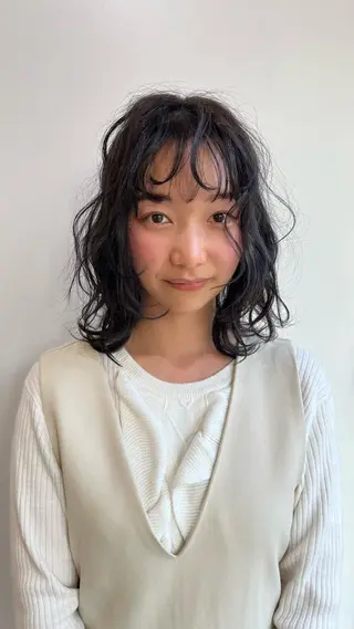 ミディアム KOCHAB所属・KOCHAB 中村穂風のヘアスタイル