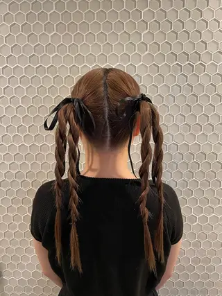 ロング 透明感🍨レイヤー ヘアセット/miyuのヘアスタイル