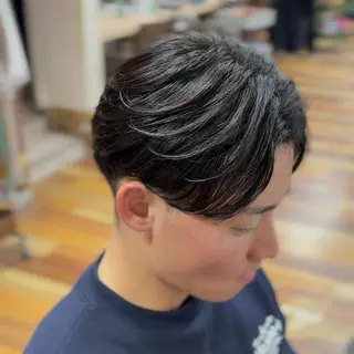 ミディアム YELLOW CORN 金沢文庫所属・【金沢文庫4分】髪質 改善/縮毛矯正アラタのヘアスタイル