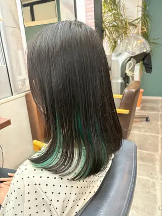 カラー 長内  大明のヘアスタイル