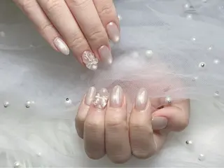 ネイル 【Eclat ｴｸﾗ】nail＆beauty所属・Eclat〔ｴｸﾗ〕 MOEKA𝜗𝜚*のネイルデザイン