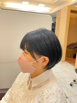 ショート 新籾 尚哉のヘアスタイル