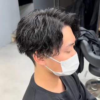 パーマ メンズ OVARL by apish所属・【メンズパーマ】 横田結希のヘアスタイル