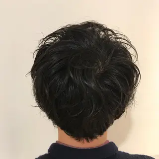 ミディアム 庄司 美佑樹のヘアスタイル