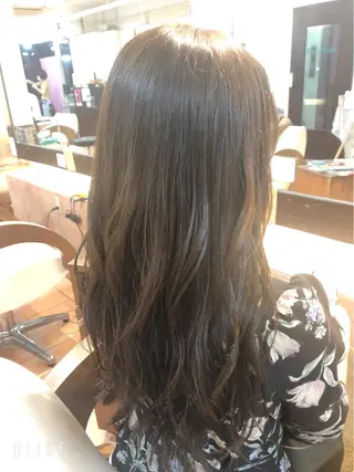 ロング カラー 💙あかみね 💙（mine）のヘアスタイル