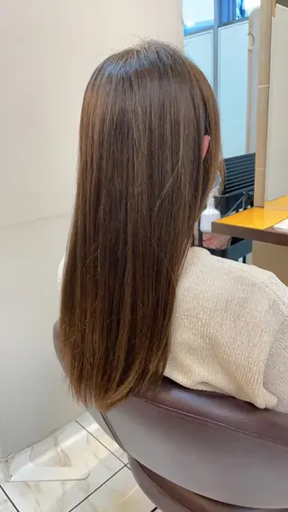 ロング カラー ⭐️透け感カラー /齊藤容史⭐️のヘアスタイル