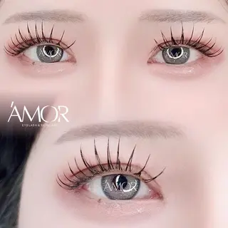 マツエク・マツパ Amor所属・AMOR EYELASHのマツエク・マツパデザイン