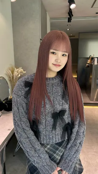 ロング カラー Qin所属・ルーツカラー 🌟  ミキのヘアスタイル