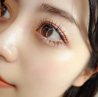 マツエク・マツパ 艶髪カラー💙ྀི/ アイ兼任👀/ミナルのヘアスタイル