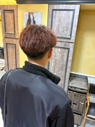 ショート Groomers Tokyo所属・大山慧也/メンズ/ フェード/バーバーのヘアスタイル