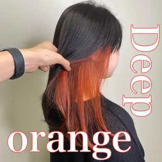 セミロング カラー SALOWIN 新宿三丁目EAST所属・韓国レイヤー🇰🇷 layercut✂️のヘアスタイル