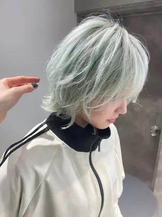 ショート カラー EXCIA 表参道所属・メンズ縮毛矯正 メンズカット/タカラのヘアスタイル