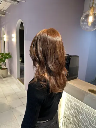 カラー AInoa  TENET所属・北千住 髪質改善 カナのヘアスタイル